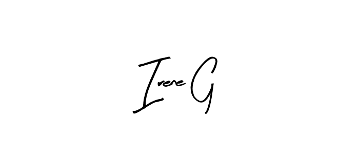 Make a short Irene G signature style. Manage your documents anywhere anytime using Arty Signature. Create and add eSignatures, submit forms, share and send files easily. Irene G signature style 8 images and pictures png