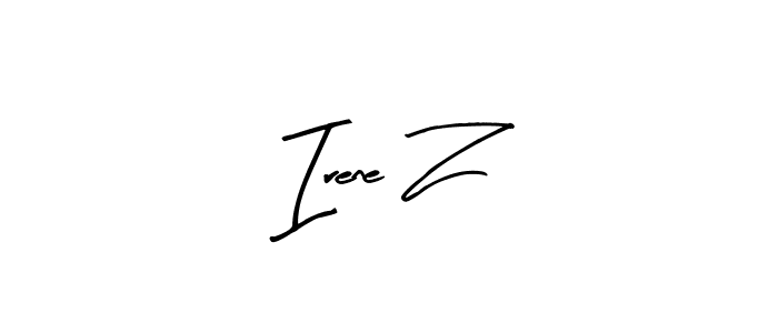 Once you've used our free online signature maker to create your best signature Arty Signature style, it's time to enjoy all of the benefits that Irene Z name signing documents. Irene Z signature style 8 images and pictures png