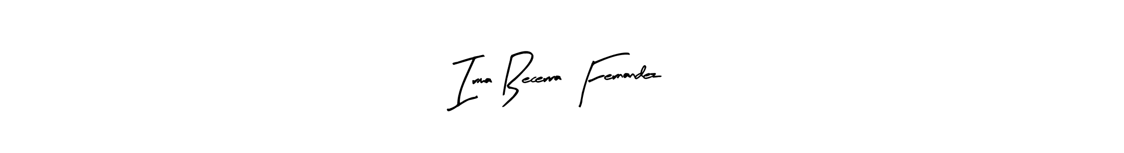 if you are searching for the best signature style for your name Irma Becerra Fernandez. so please give up your signature search. here we have designed multiple signature styles  using Arty Signature. Irma Becerra Fernandez signature style 8 images and pictures png