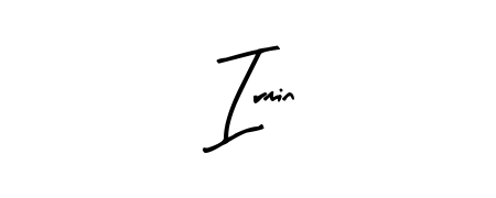 Irmin stylish signature style. Best Handwritten Sign (Arty Signature) for my name. Handwritten Signature Collection Ideas for my name Irmin. Irmin signature style 8 images and pictures png