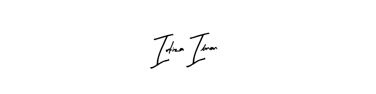 This is the best signature style for the Irtiza Ibnan name. Also you like these signature font (Arty Signature). Mix name signature. Irtiza Ibnan signature style 8 images and pictures png