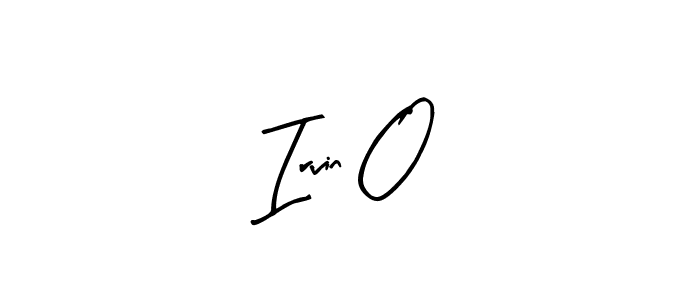 Make a beautiful signature design for name Irvin O. Use this online signature maker to create a handwritten signature for free. Irvin O signature style 8 images and pictures png
