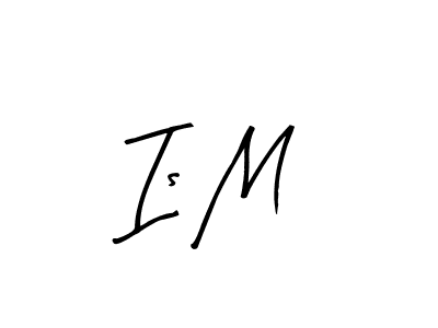 This is the best signature style for the Is M name. Also you like these signature font (Arty Signature). Mix name signature. Is M signature style 8 images and pictures png