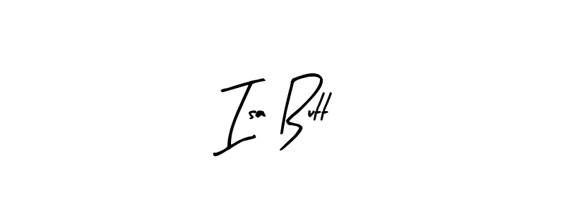 if you are searching for the best signature style for your name Isa Butt. so please give up your signature search. here we have designed multiple signature styles  using Arty Signature. Isa Butt signature style 8 images and pictures png