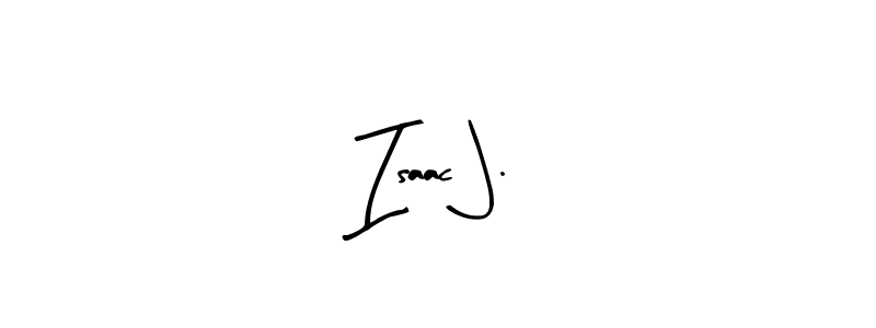 if you are searching for the best signature style for your name Isaac J.. so please give up your signature search. here we have designed multiple signature styles  using Arty Signature. Isaac J. signature style 8 images and pictures png