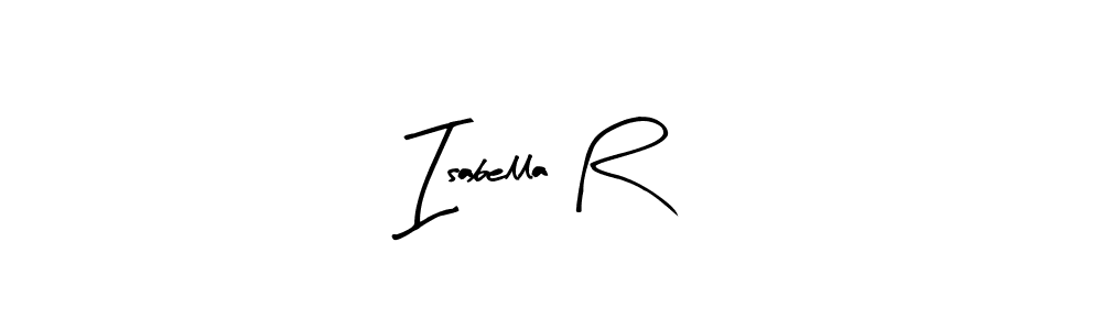 This is the best signature style for the Isabella R name. Also you like these signature font (Arty Signature). Mix name signature. Isabella R signature style 8 images and pictures png