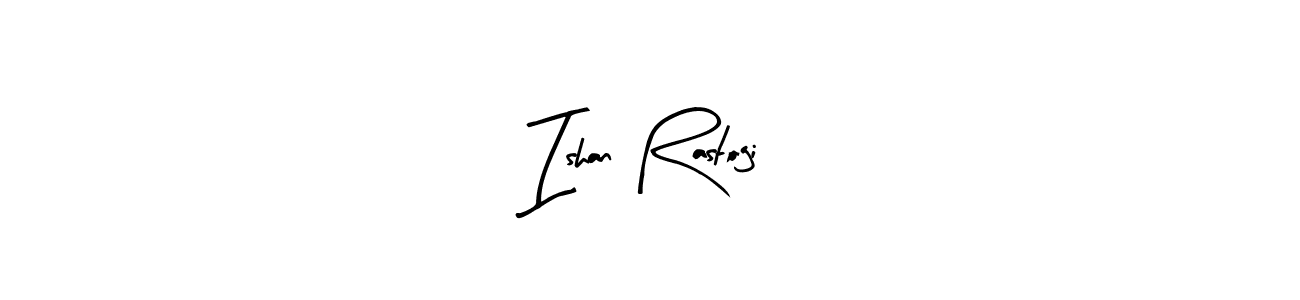 if you are searching for the best signature style for your name Ishan Rastogi. so please give up your signature search. here we have designed multiple signature styles  using Arty Signature. Ishan Rastogi signature style 8 images and pictures png