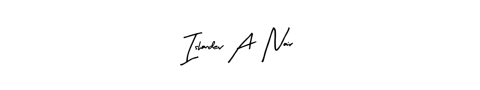 Here are the top 10 professional signature styles for the name Ishandev A  Nair. These are the best autograph styles you can use for your name. Ishandev A  Nair signature style 8 images and pictures png