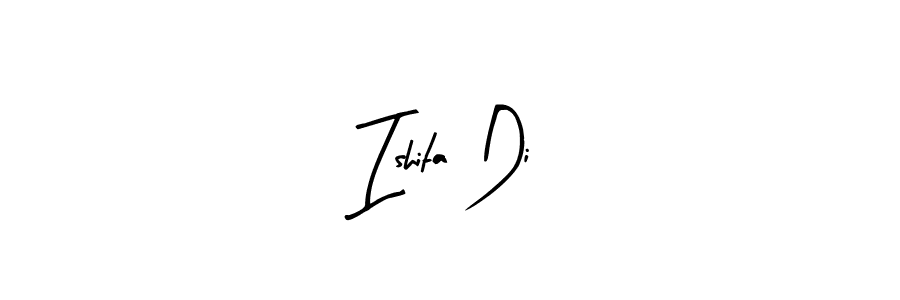 Use a signature maker to create a handwritten signature online. With this signature software, you can design (Arty Signature) your own signature for name Ishita Di. Ishita Di signature style 8 images and pictures png