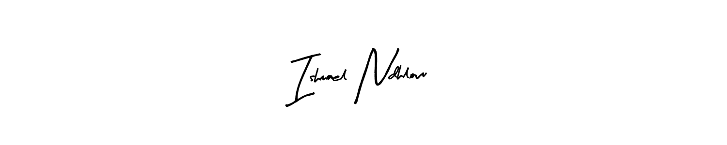 Use a signature maker to create a handwritten signature online. With this signature software, you can design (Arty Signature) your own signature for name Ishmael Ndhlovu. Ishmael Ndhlovu signature style 8 images and pictures png