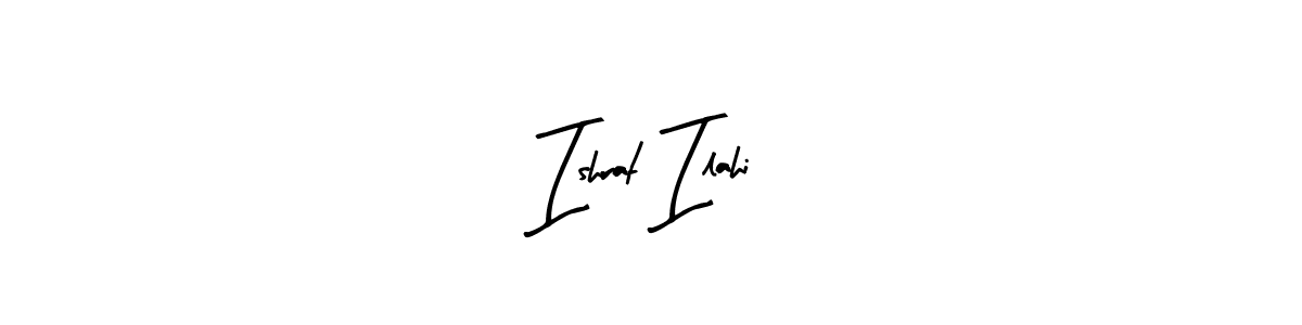 This is the best signature style for the Ishrat Ilahi name. Also you like these signature font (Arty Signature). Mix name signature. Ishrat Ilahi signature style 8 images and pictures png
