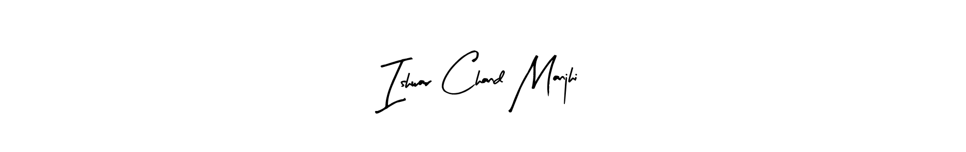 Also You can easily find your signature by using the search form. We will create Ishwar Chand Manjhi name handwritten signature images for you free of cost using Arty Signature sign style. Ishwar Chand Manjhi signature style 8 images and pictures png