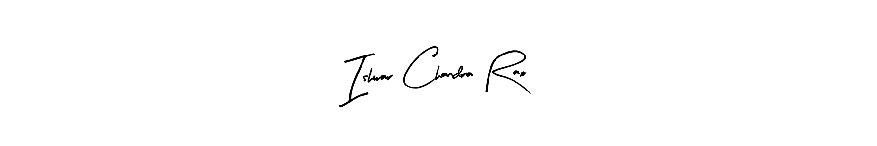 This is the best signature style for the Ishwar Chandra Rao name. Also you like these signature font (Arty Signature). Mix name signature. Ishwar Chandra Rao signature style 8 images and pictures png