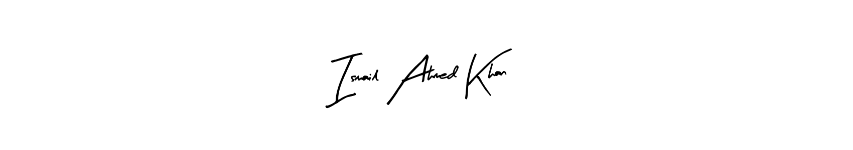 Also You can easily find your signature by using the search form. We will create Ismail Ahmed Khan name handwritten signature images for you free of cost using Arty Signature sign style. Ismail Ahmed Khan signature style 8 images and pictures png