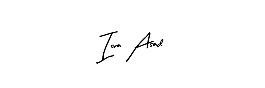 if you are searching for the best signature style for your name Isra Asad. so please give up your signature search. here we have designed multiple signature styles  using Arty Signature. Isra Asad signature style 8 images and pictures png
