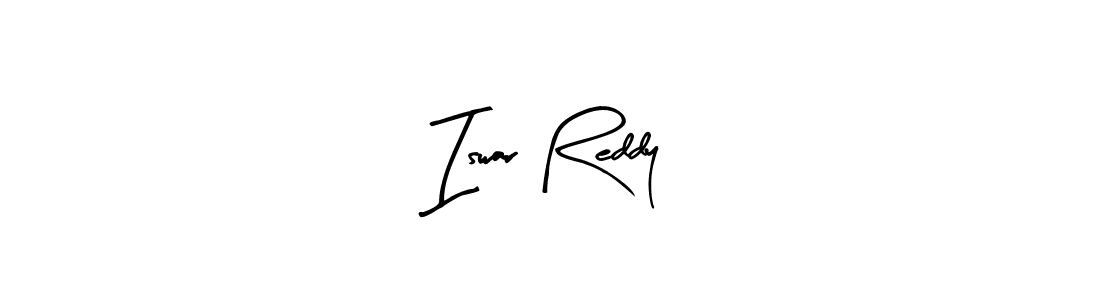How to make Iswar Reddy name signature. Use Arty Signature style for creating short signs online. This is the latest handwritten sign. Iswar Reddy signature style 8 images and pictures png