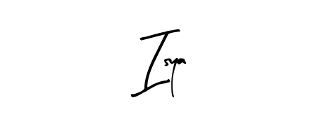 Explore multiple handwriting variations for Isya including this stunning Arty Signature design. Free to use across all platforms. Isya signature style 8 images and pictures png