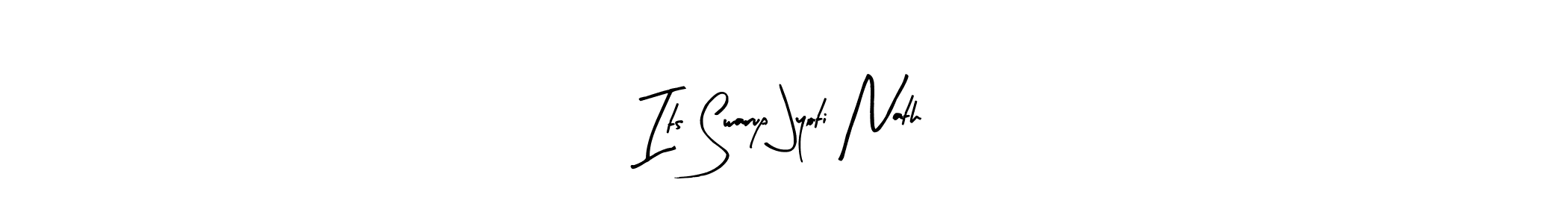 Similarly Arty Signature is the best handwritten signature design. Signature creator online .You can use it as an online autograph creator for name Its Swarup Jyoti Nath. Its Swarup Jyoti Nath signature style 8 images and pictures png