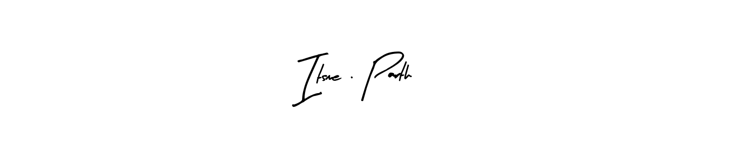 Arty Signature is a professional signature style that is perfect for those who want to add a touch of class to their signature. It is also a great choice for those who want to make their signature more unique. Get Itsme . Parth07 name to fancy signature for free. Itsme . Parth07 signature style 8 images and pictures png
