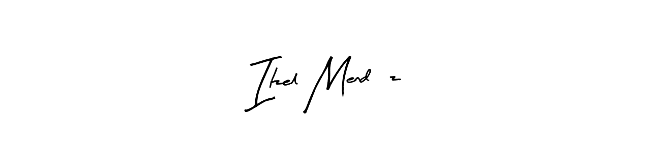 Create a beautiful signature design for name Itzel Mendéz. With this signature (Arty Signature) fonts, you can make a handwritten signature for free. Itzel Mendéz signature style 8 images and pictures png