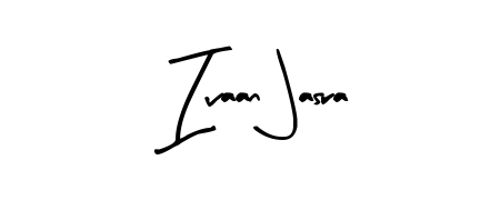 Style your name Ivaan Jasra with confidence using Arty Signature signature design. Simple, elegant, and ready for immediate document use. Ivaan Jasra signature style 8 images and pictures png