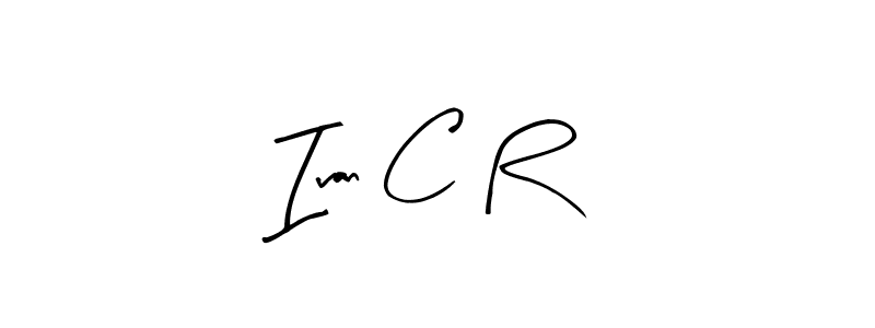 Make a short Ivan C R signature style. Manage your documents anywhere anytime using Arty Signature. Create and add eSignatures, submit forms, share and send files easily. Ivan C R signature style 8 images and pictures png