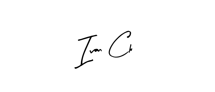 Use a signature maker to create a handwritten signature online. With this signature software, you can design (Arty Signature) your own signature for name Ivan Ck. Ivan Ck signature style 8 images and pictures png