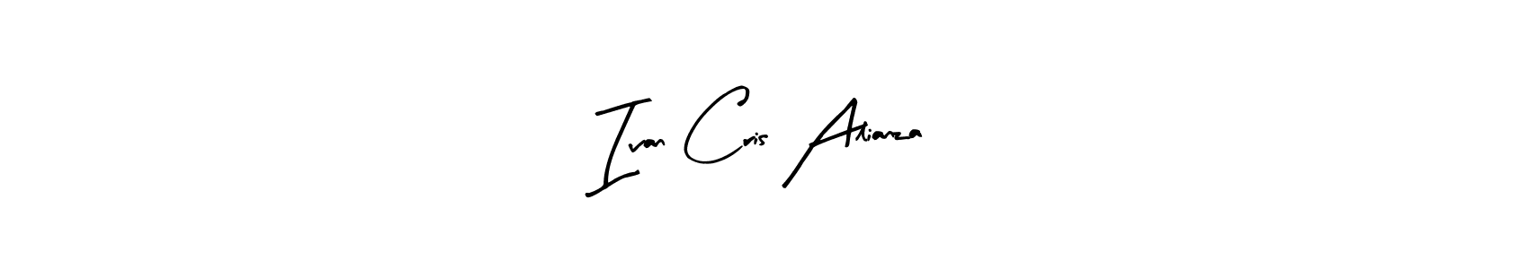 Use a signature maker to create a handwritten signature online. With this signature software, you can design (Arty Signature) your own signature for name Ivan Cris Alianza. Ivan Cris Alianza signature style 8 images and pictures png