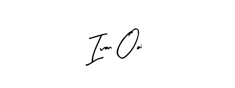 The best way (Arty Signature) to make a short signature is to pick only two or three words in your name. The name Ivan Ooi include a total of six letters. For converting this name. Ivan Ooi signature style 8 images and pictures png