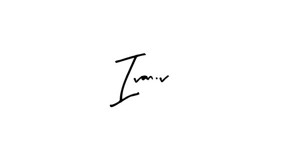 You can use this online signature creator to create a handwritten signature for the name Ivan.v. This is the best online autograph maker. Ivan.v signature style 8 images and pictures png