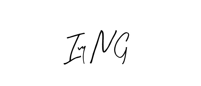 Make a beautiful signature design for name Ivy N G. Use this online signature maker to create a handwritten signature for free. Ivy N G signature style 8 images and pictures png