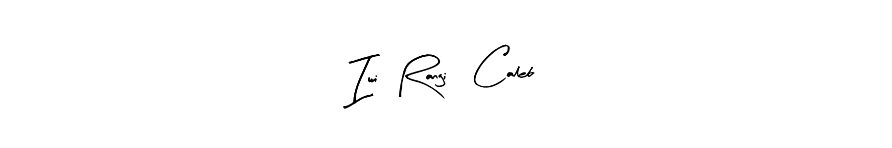 Arty Signature is a professional signature style that is perfect for those who want to add a touch of class to their signature. It is also a great choice for those who want to make their signature more unique. Get Iwi  Rangi   Caleb name to fancy signature for free. Iwi  Rangi   Caleb signature style 8 images and pictures png