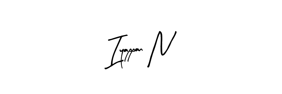 This is the best signature style for the Iyappan N name. Also you like these signature font (Arty Signature). Mix name signature. Iyappan N signature style 8 images and pictures png