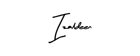 A sleek calligraphic signature for name Izaldeen utilizing Arty Signature styling. Great for adding personal signatures to photos and art. Izaldeen signature style 8 images and pictures png