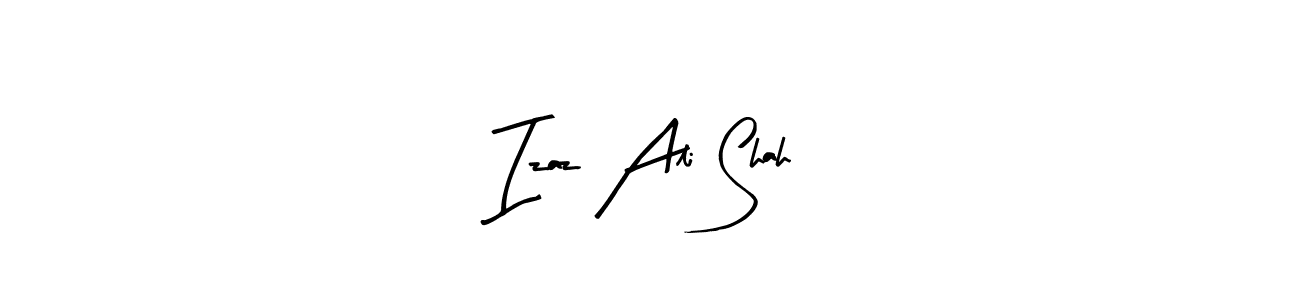 Design your own signature with our free online signature maker. With this signature software, you can create a handwritten (Arty Signature) signature for name Izaz Ali Shah. Izaz Ali Shah signature style 8 images and pictures png