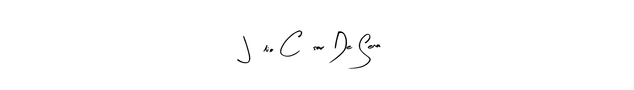 Make a beautiful signature design for name Júlio César De Sena. With this signature (Arty Signature) style, you can create a handwritten signature for free. Júlio César De Sena signature style 8 images and pictures png