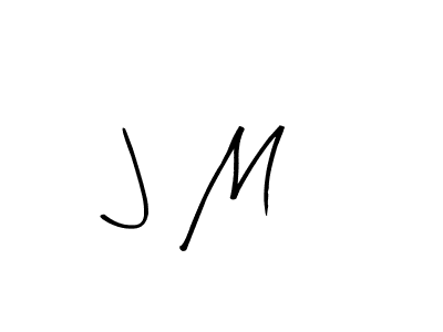 Make a beautiful signature design for name J  M. With this signature (Arty Signature) style, you can create a handwritten signature for free. J  M signature style 8 images and pictures png