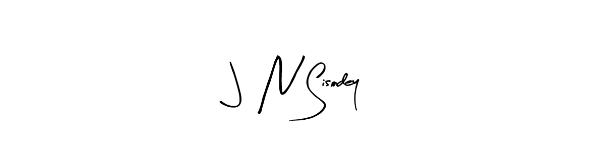 Similarly Arty Signature is the best handwritten signature design. Signature creator online .You can use it as an online autograph creator for name J  N Sisodey. J  N Sisodey signature style 8 images and pictures png