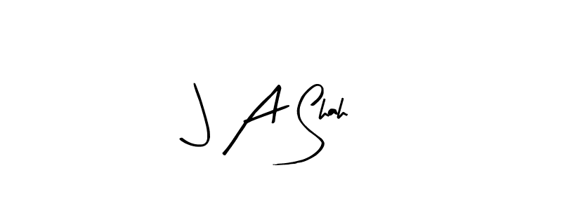 Similarly Arty Signature is the best handwritten signature design. Signature creator online .You can use it as an online autograph creator for name J A Shah. J A Shah signature style 8 images and pictures png