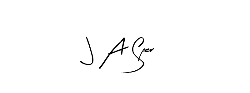 You should practise on your own different ways (Arty Signature) to write your name (J A Sper) in signature. don't let someone else do it for you. J A Sper signature style 8 images and pictures png