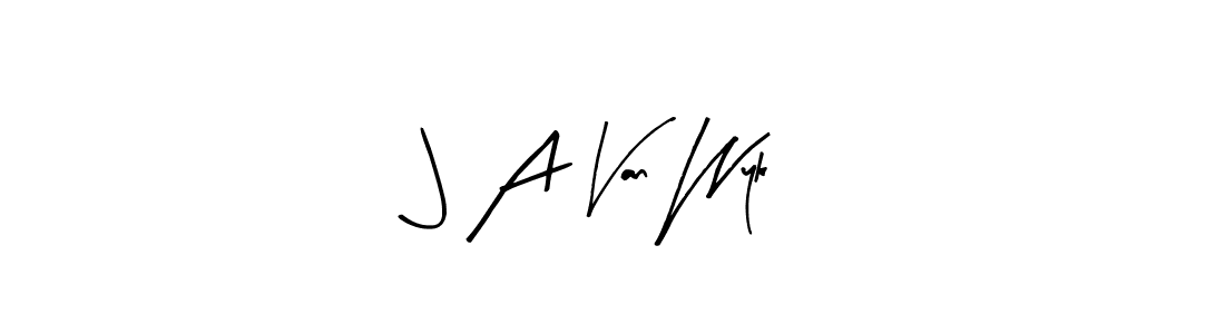 You should practise on your own different ways (Arty Signature) to write your name (J A Van Wyk) in signature. don't let someone else do it for you. J A Van Wyk signature style 8 images and pictures png