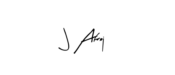 Also You can easily find your signature by using the search form. We will create J Afroj name handwritten signature images for you free of cost using Arty Signature sign style. J Afroj signature style 8 images and pictures png