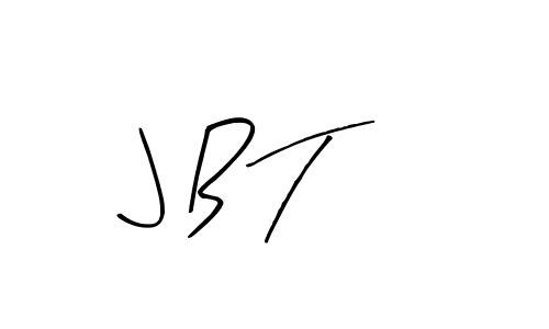 You should practise on your own different ways (Arty Signature) to write your name (J B T) in signature. don't let someone else do it for you. J B T signature style 8 images and pictures png
