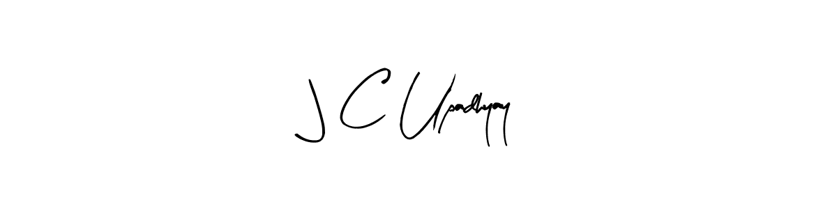 if you are searching for the best signature style for your name J C Upadhyay. so please give up your signature search. here we have designed multiple signature styles  using Arty Signature. J C Upadhyay signature style 8 images and pictures png