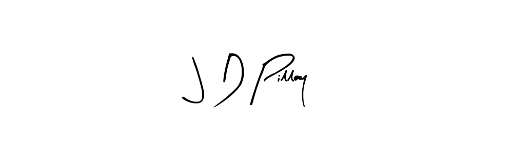 The best way (Arty Signature) to make a short signature is to pick only two or three words in your name. The name J D Pillay include a total of six letters. For converting this name. J D Pillay signature style 8 images and pictures png
