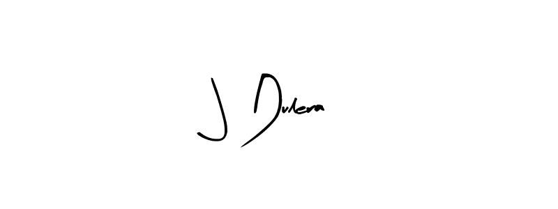 Arty Signature is a professional signature style that is perfect for those who want to add a touch of class to their signature. It is also a great choice for those who want to make their signature more unique. Get J Dulera name to fancy signature for free. J Dulera signature style 8 images and pictures png