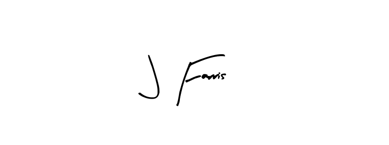 How to make J Farris name signature. Use Arty Signature style for creating short signs online. This is the latest handwritten sign. J Farris signature style 8 images and pictures png