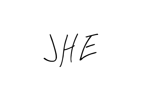 Create a beautiful signature design for name J H E. With this signature (Arty Signature) fonts, you can make a handwritten signature for free. J H E signature style 8 images and pictures png