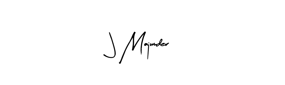 How to make J Majumder signature? Arty Signature is a professional autograph style. Create handwritten signature for J Majumder name. J Majumder signature style 8 images and pictures png