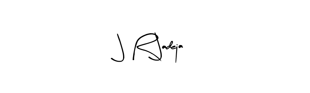 Here are the top 10 professional signature styles for the name J R Jadeja. These are the best autograph styles you can use for your name. J R Jadeja signature style 8 images and pictures png